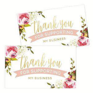 50 Thank You Cards